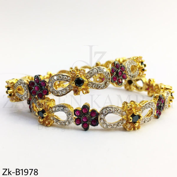 Floral bangles