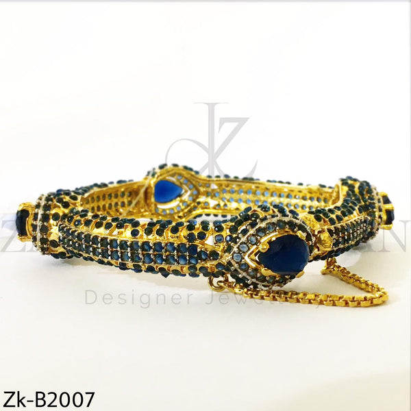 Sapphire traditional bangle