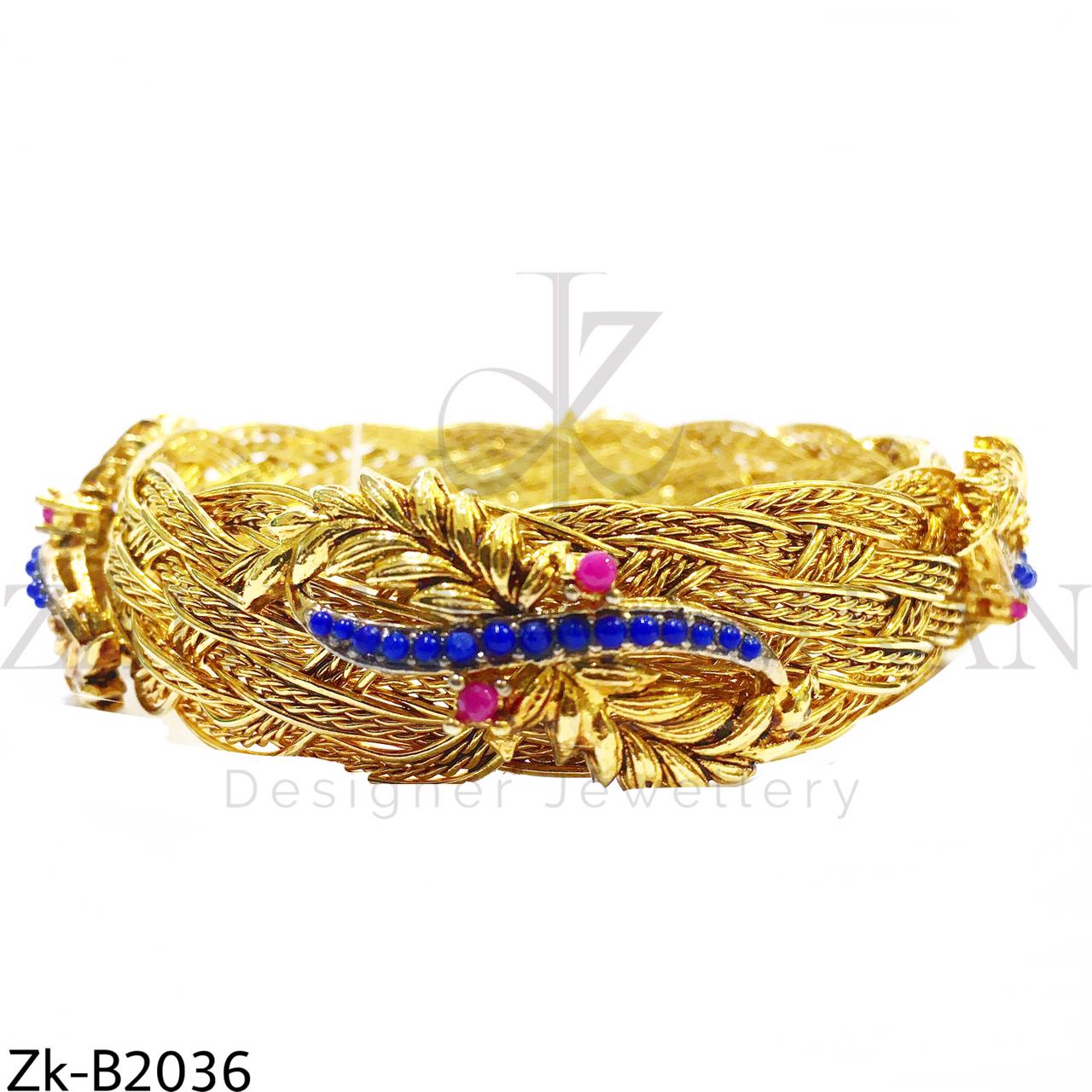 Braided bangle
