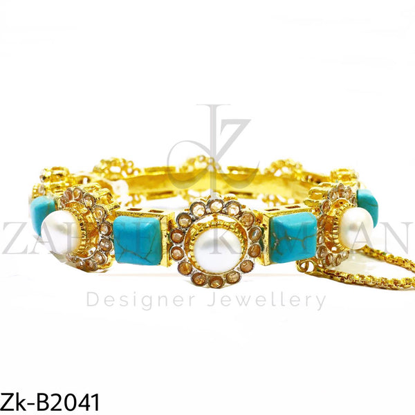 Feroza floral bangle