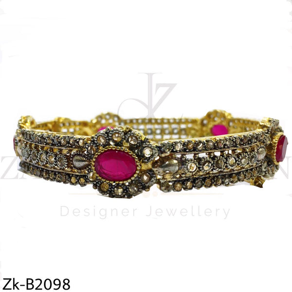 Antique ruby bangle