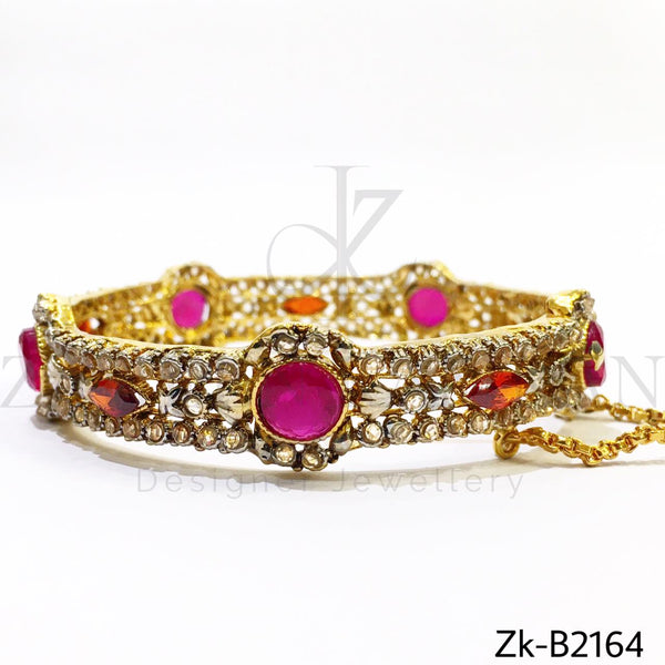 2 toned contrast bangle