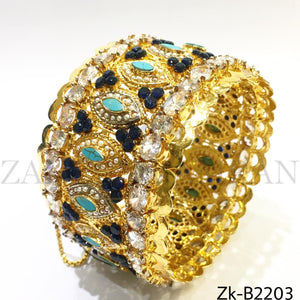 Feroza sapphire bangle