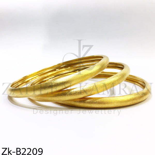 Golden shiny bangles