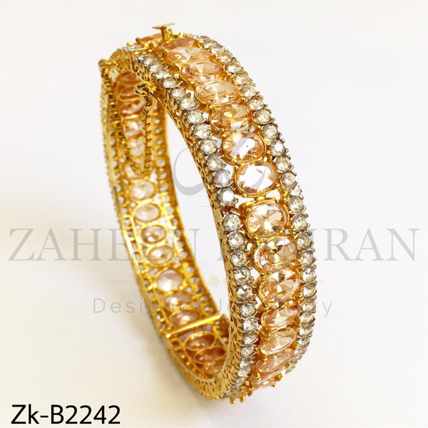 Champagne golden bangle