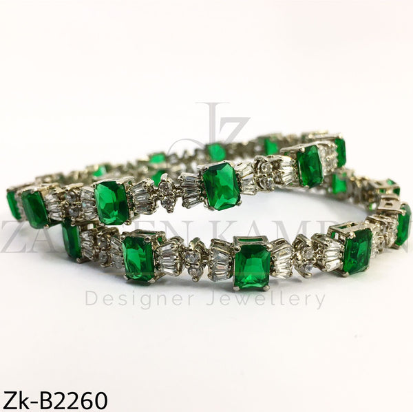 Emerald Bangles