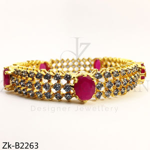 Ruby Smoked Bangle