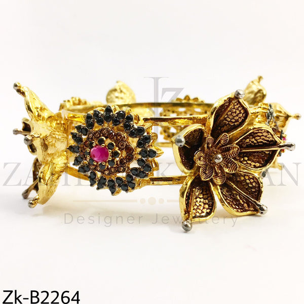 3D Floral Bangle