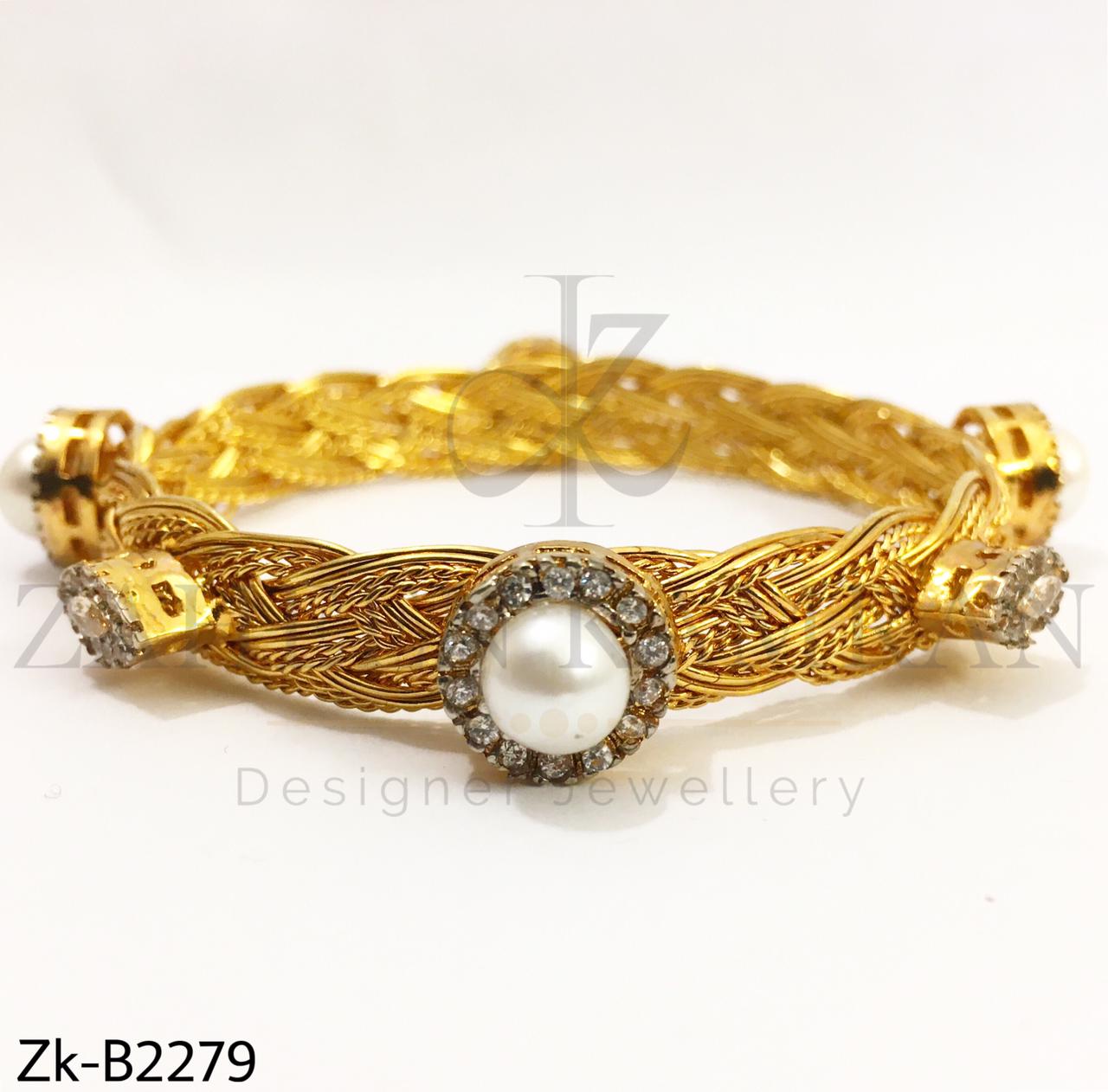 Braided bangle