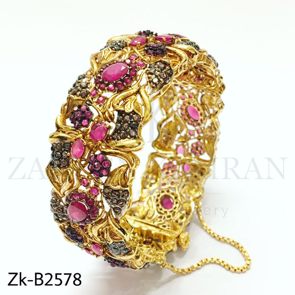 Ruby antique bangle