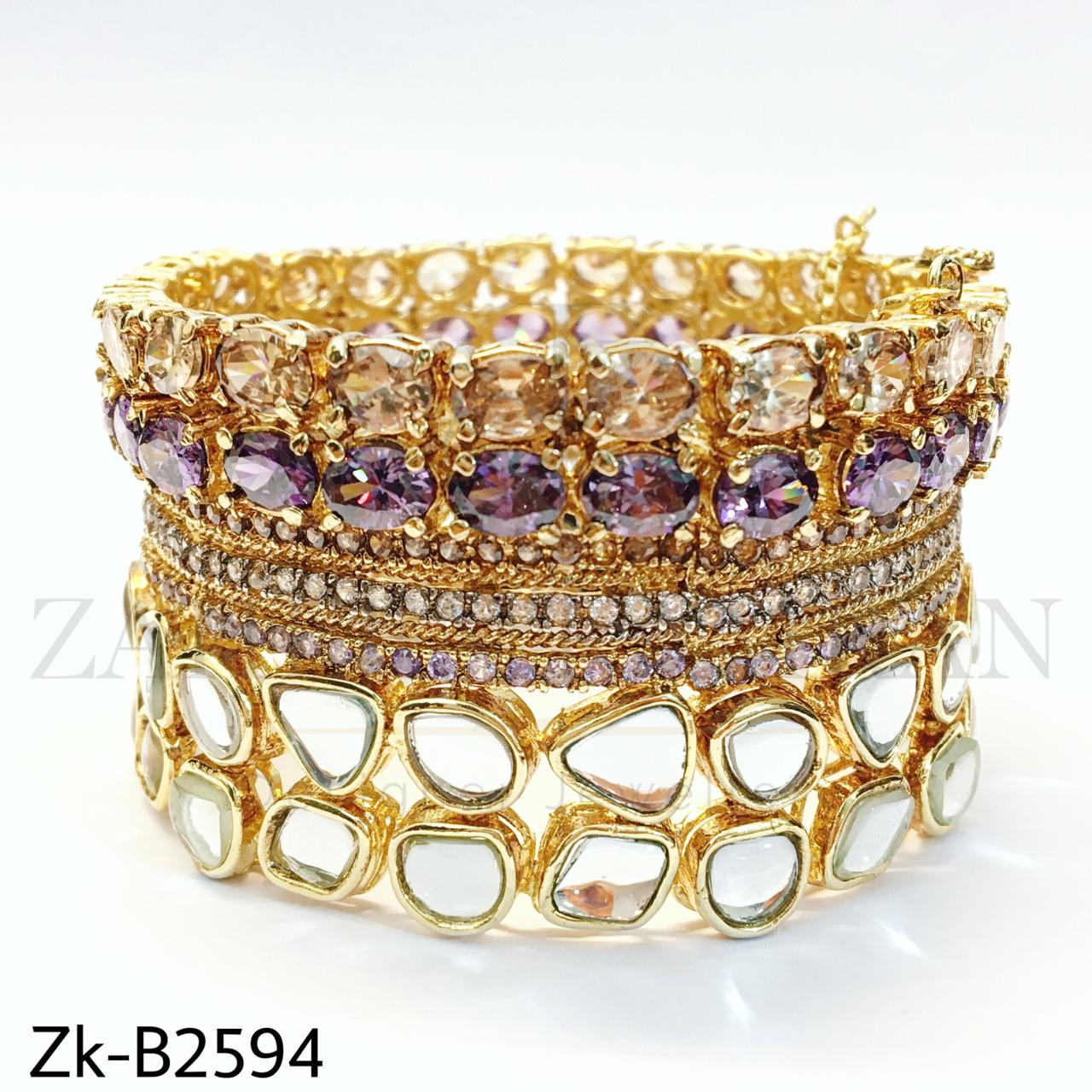 Broad signet bangle
