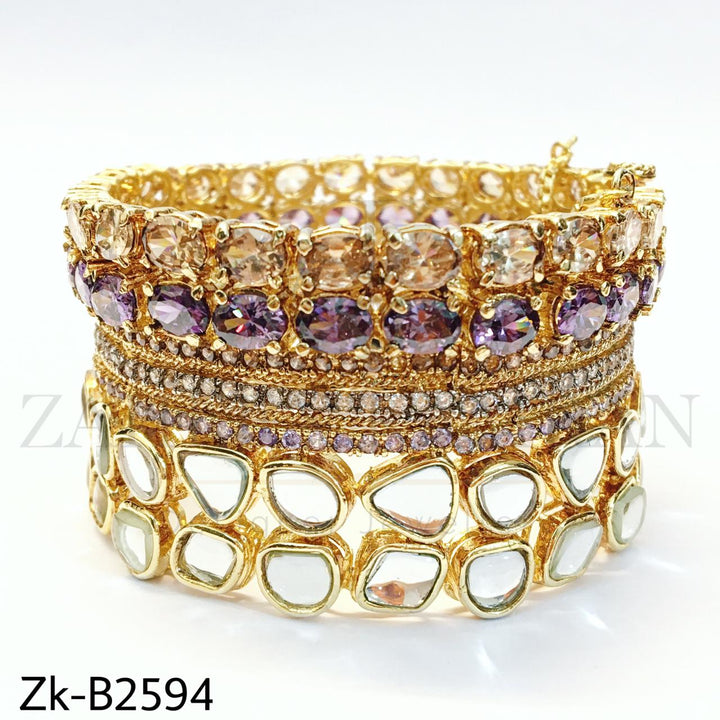 Broad signet bangle