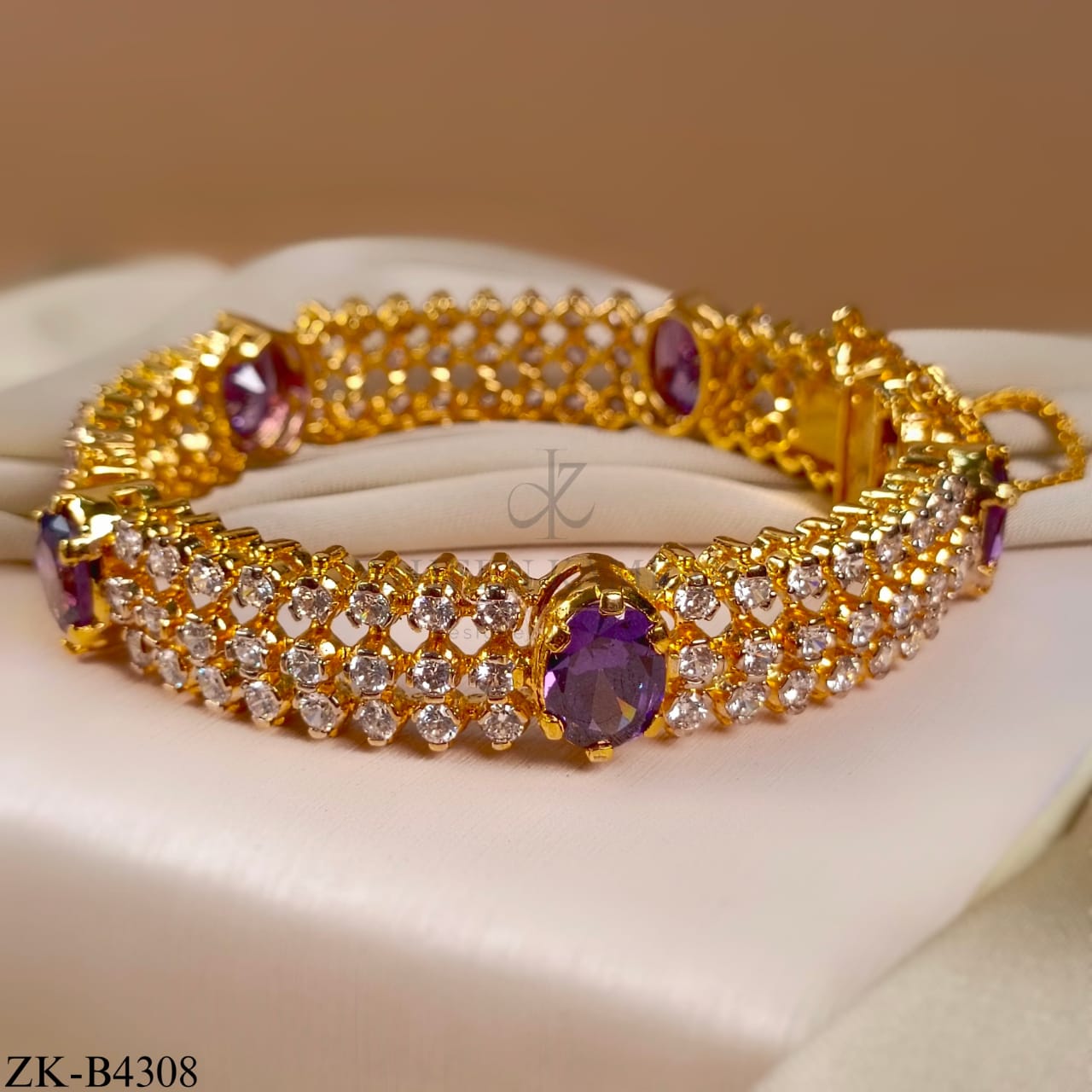 AMETHYST BANGLE