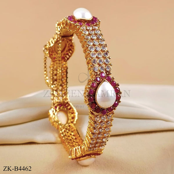 WHITE OPALS BANGLE