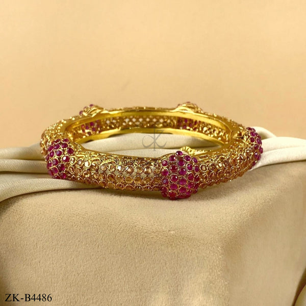 PINK ZIRCONIA BANGLE