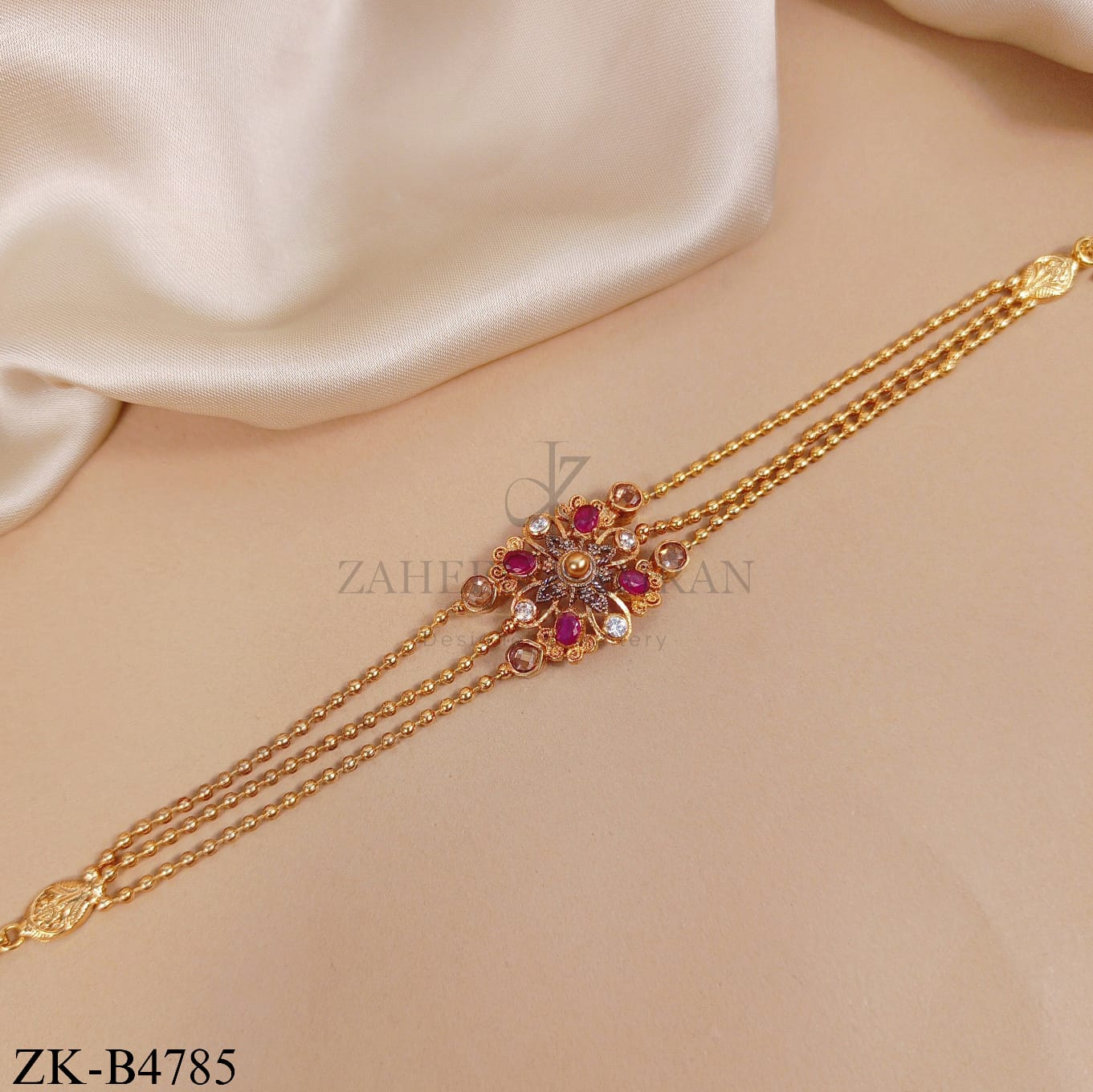 PINK ZIRCONIA BRACELET