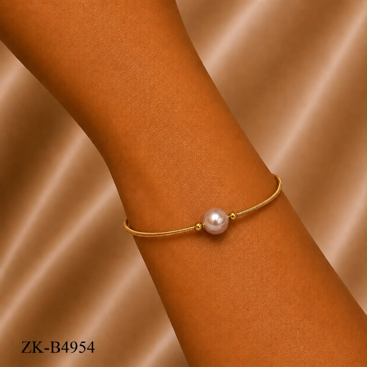 Pink Sphere Bangle