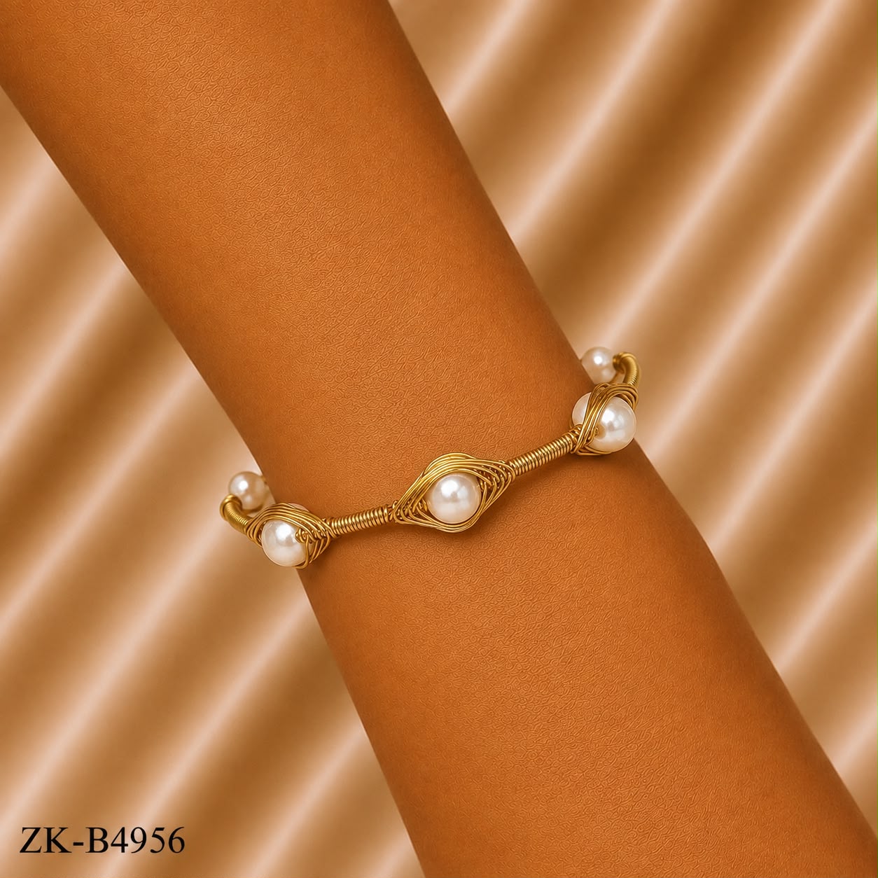 Six Pearl Cuff