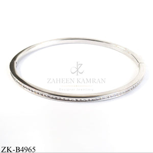 SILVER SIMPLE SLIM BANGLES