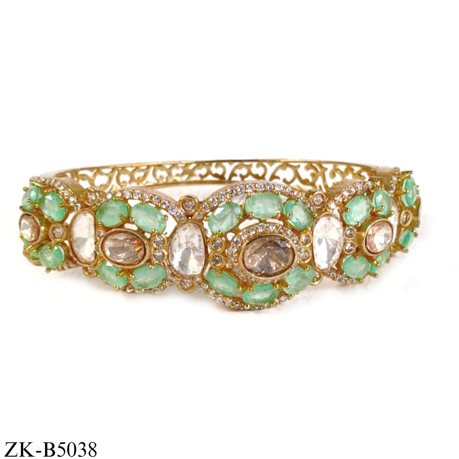 EMERALD SHEESH BANGLE
