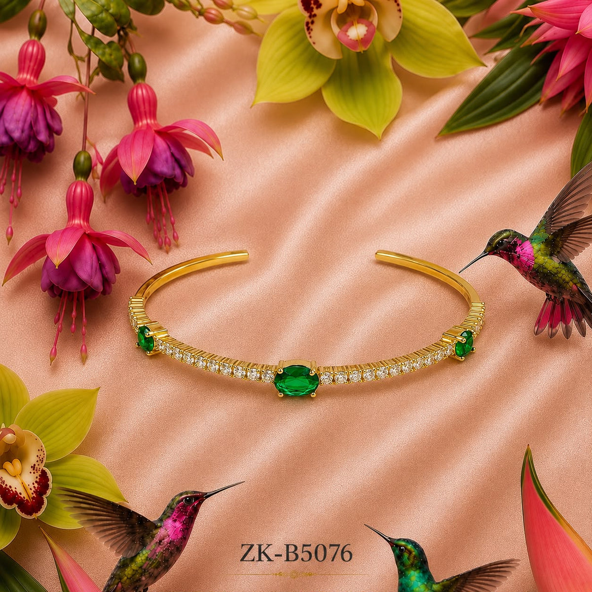 EMERALD ZIRCONIAN BRACELET