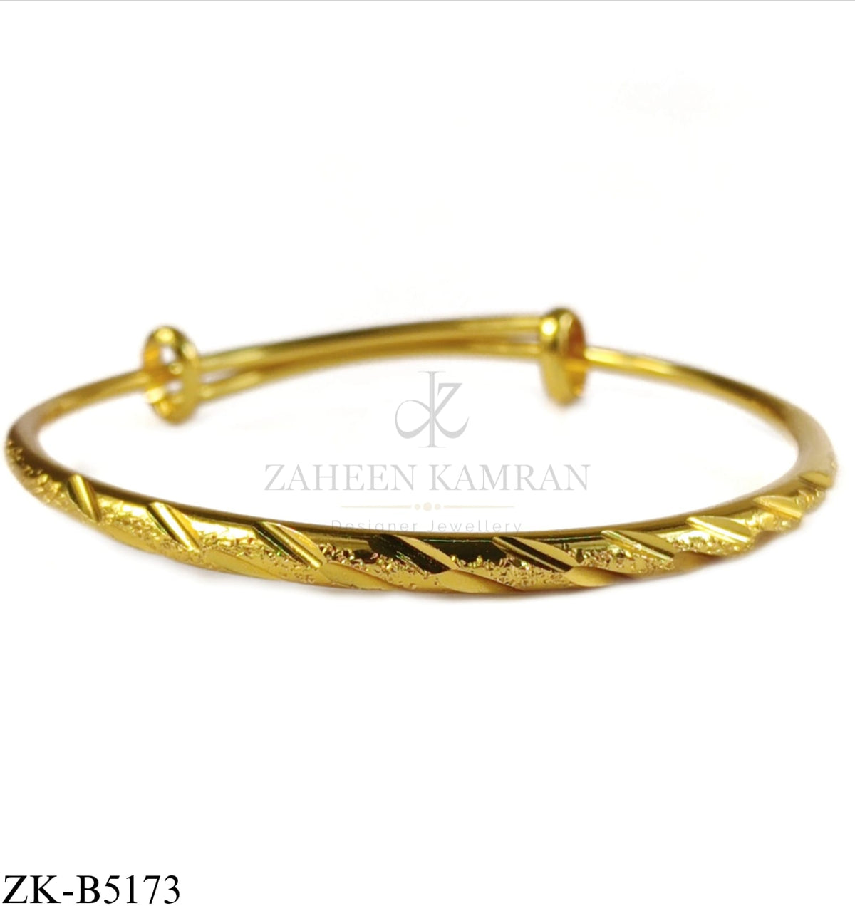GOLDEN MATT BANGLE
