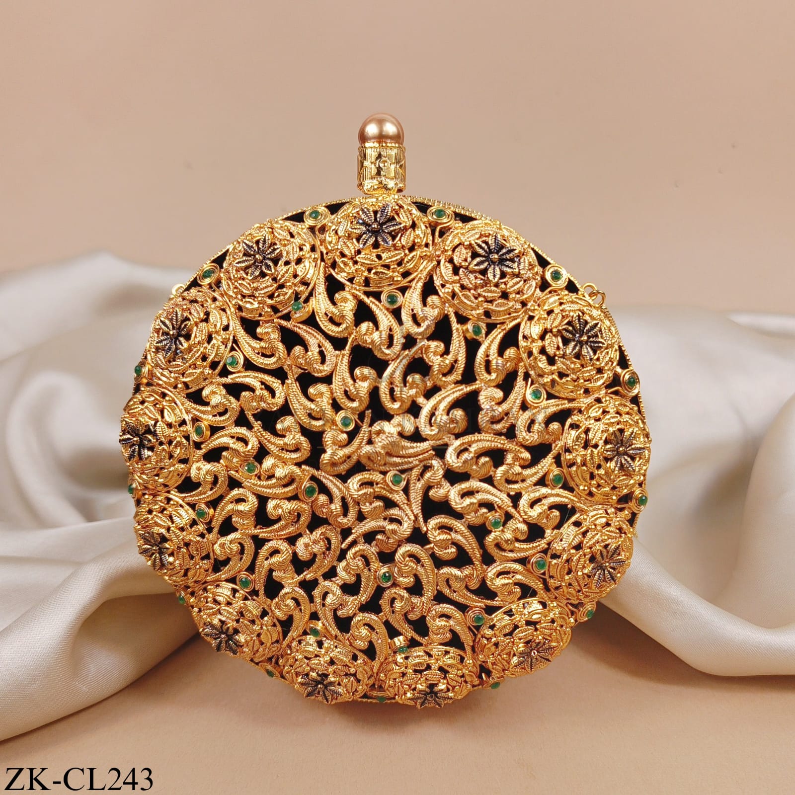 ANTIQUE FILIGREE CLUTCH