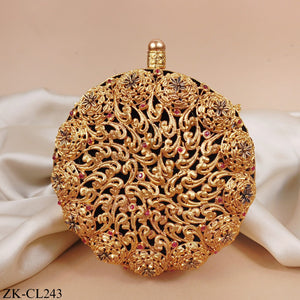 ANTIQUE FILIGREE CLUTCH