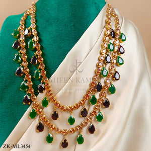 EMERALD DUAL MALA