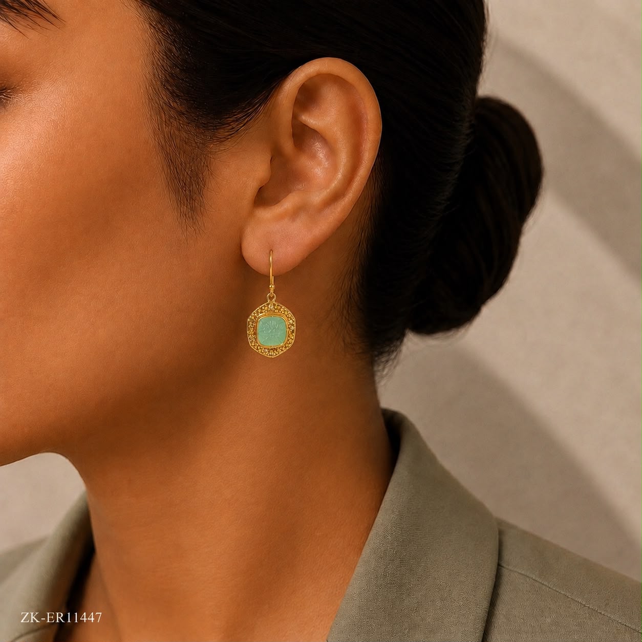 925 FLORET EARRINGS