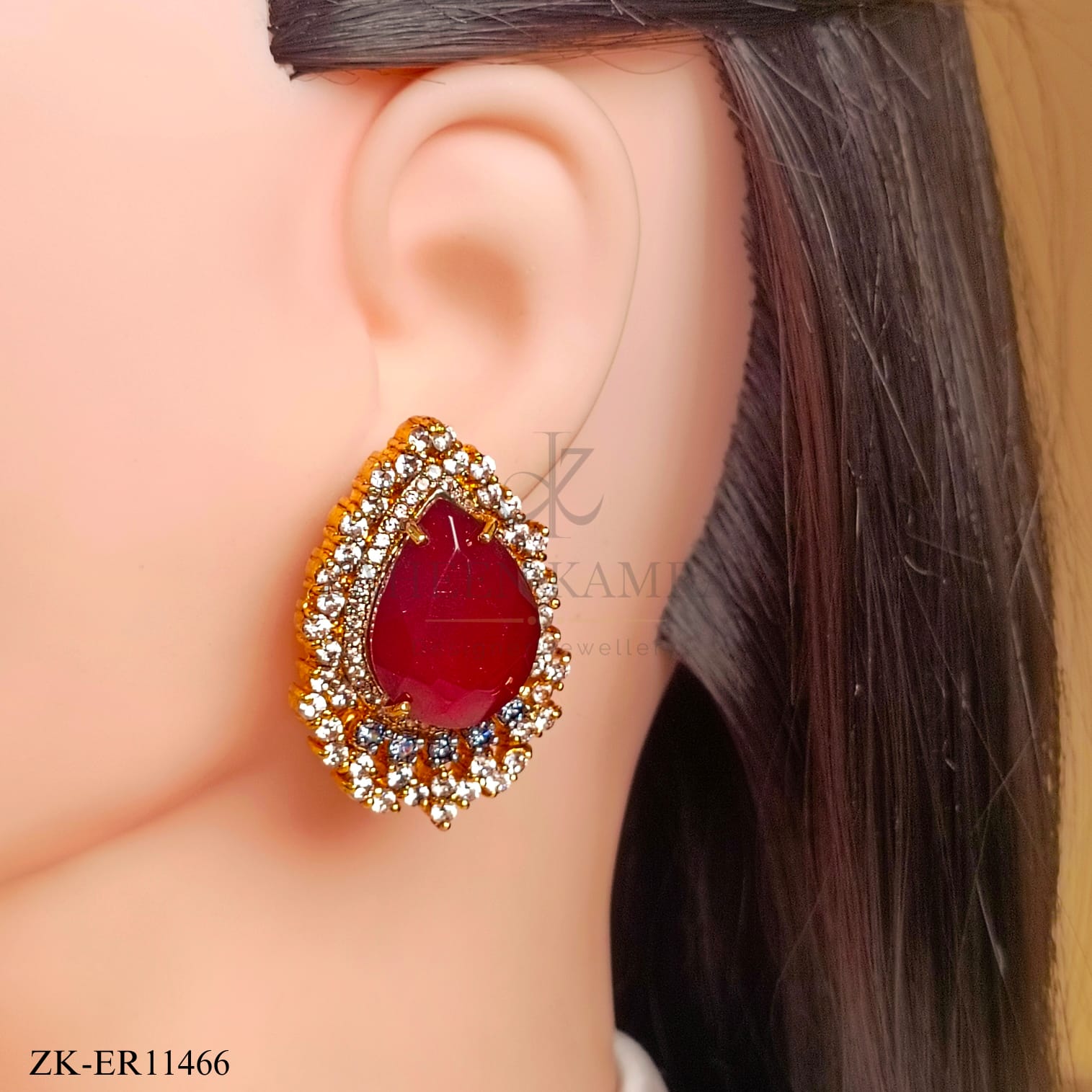 GARNET EARRINGS