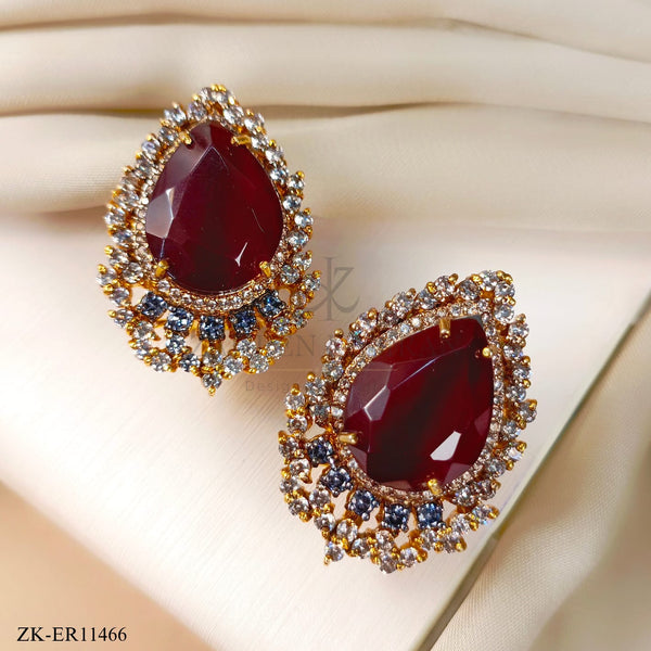 GARNET EARRINGS