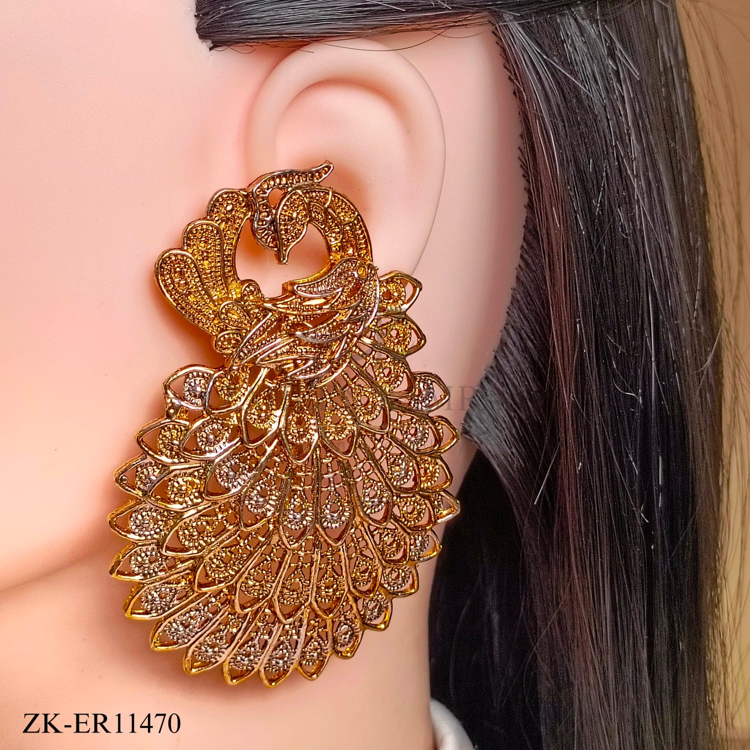 PEACOCK EARRINGS