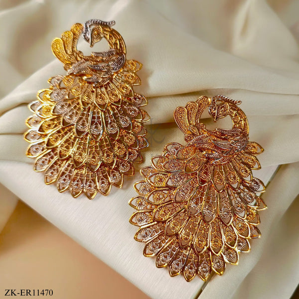 PEACOCK EARRINGS