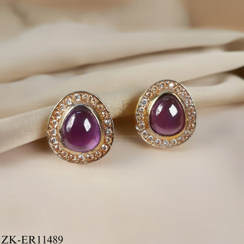 AMETHYST EARRINGS