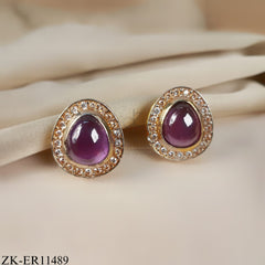 AMETHYST EARRINGS