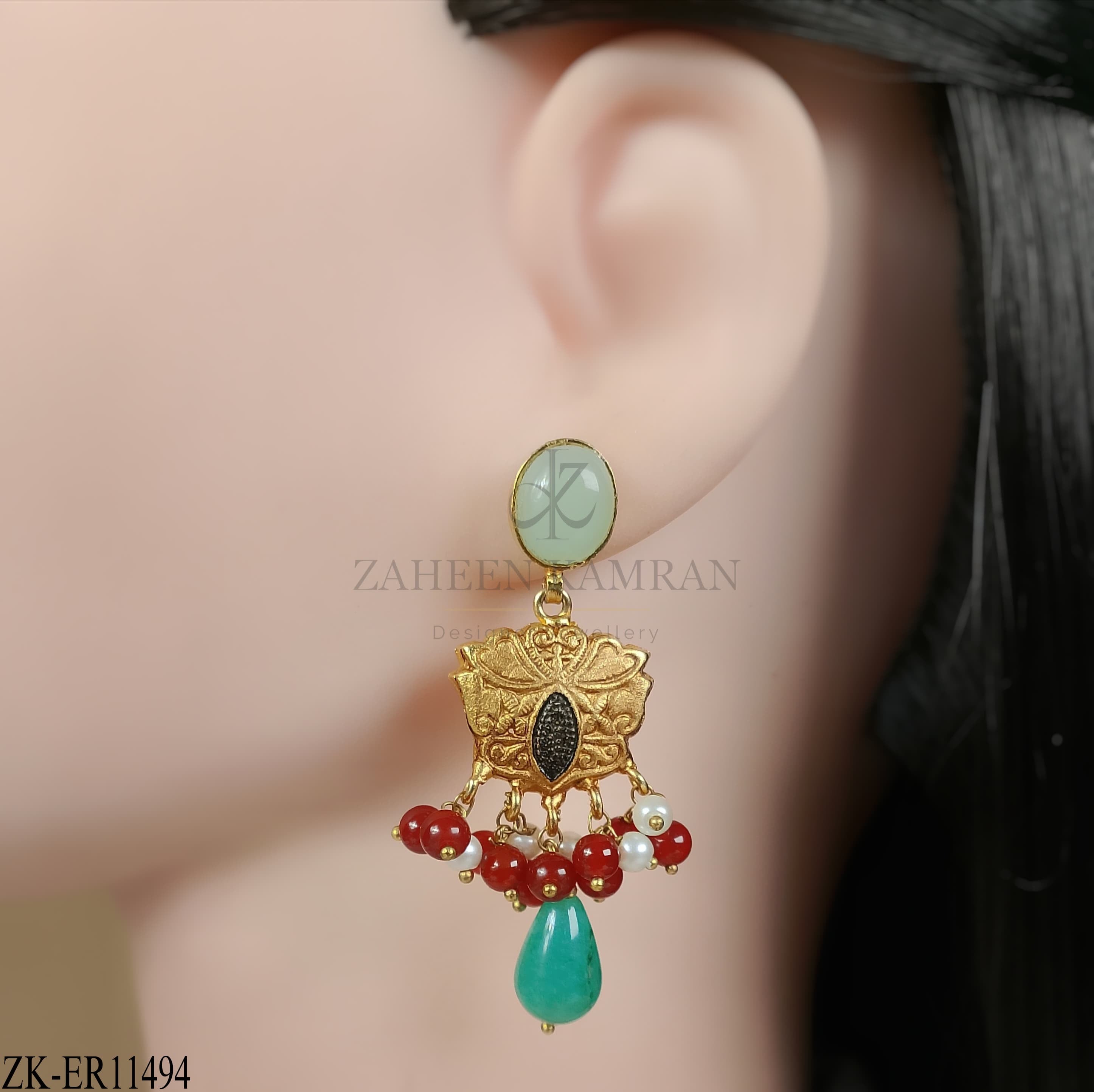 GARNET EARRINGS