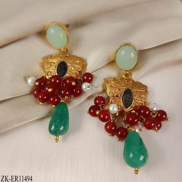 GARNET EARRINGS