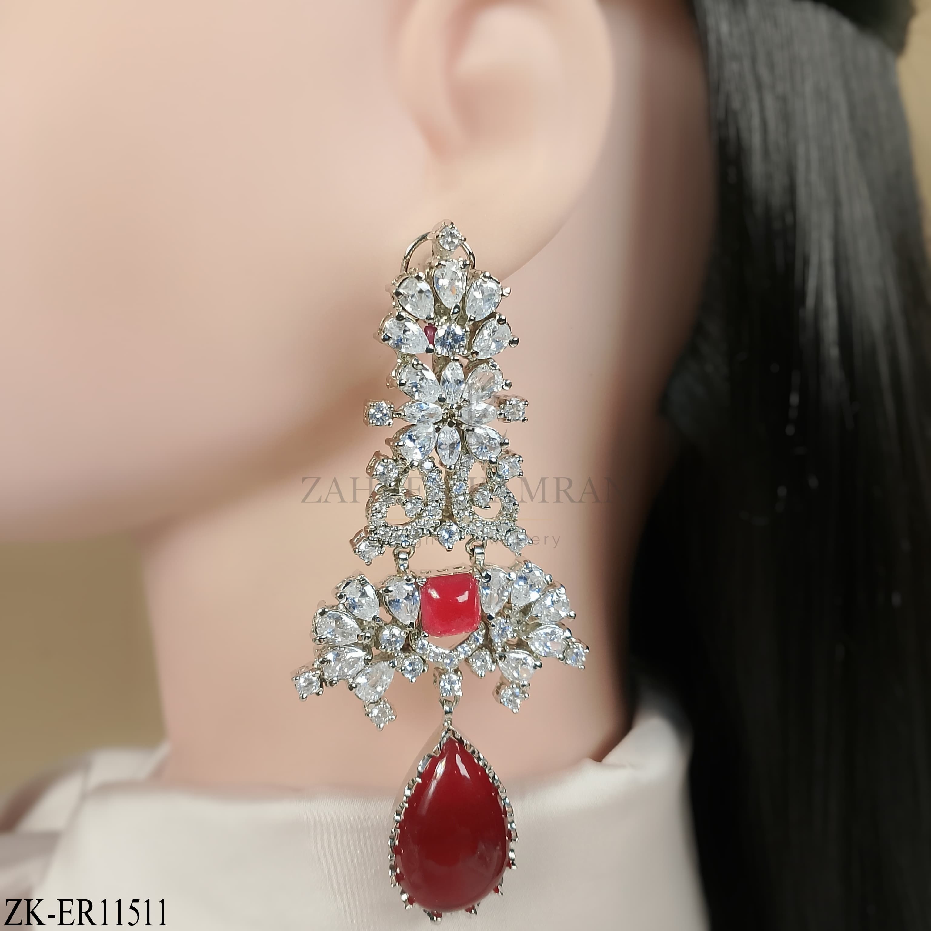 GARNET EARRINGS