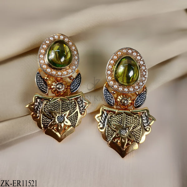 PERIDOT STONES EARRINGS