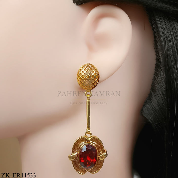 GARNET EARRINGS