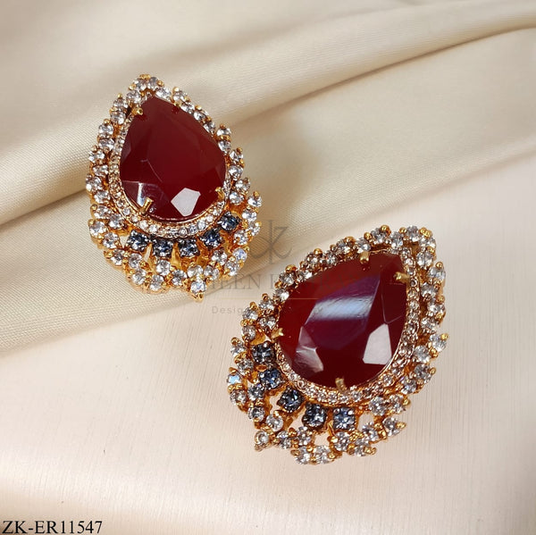 GARNET EARRINGS