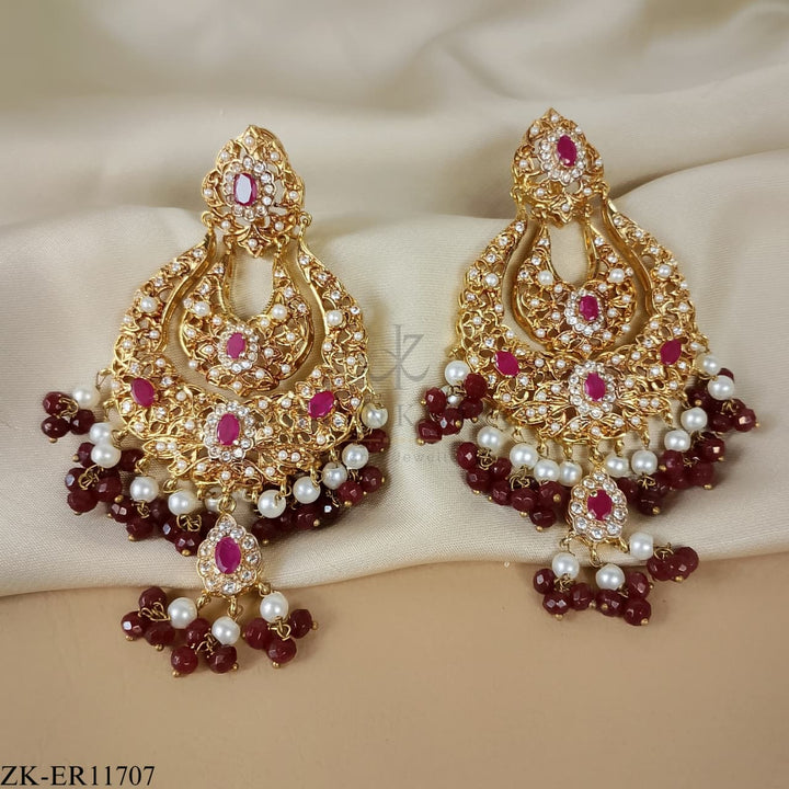 GARNET EARRINGS