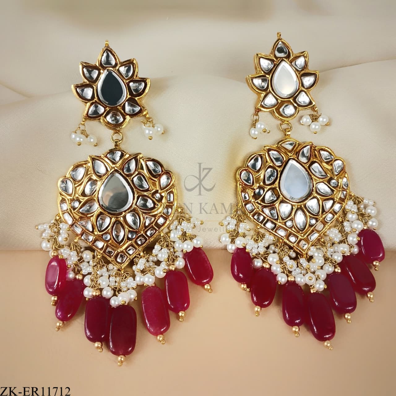 KUNDAN EARRINGS