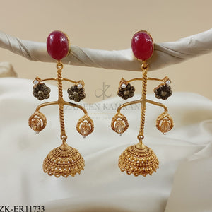 ANTIQUE FLORA EARRINGS