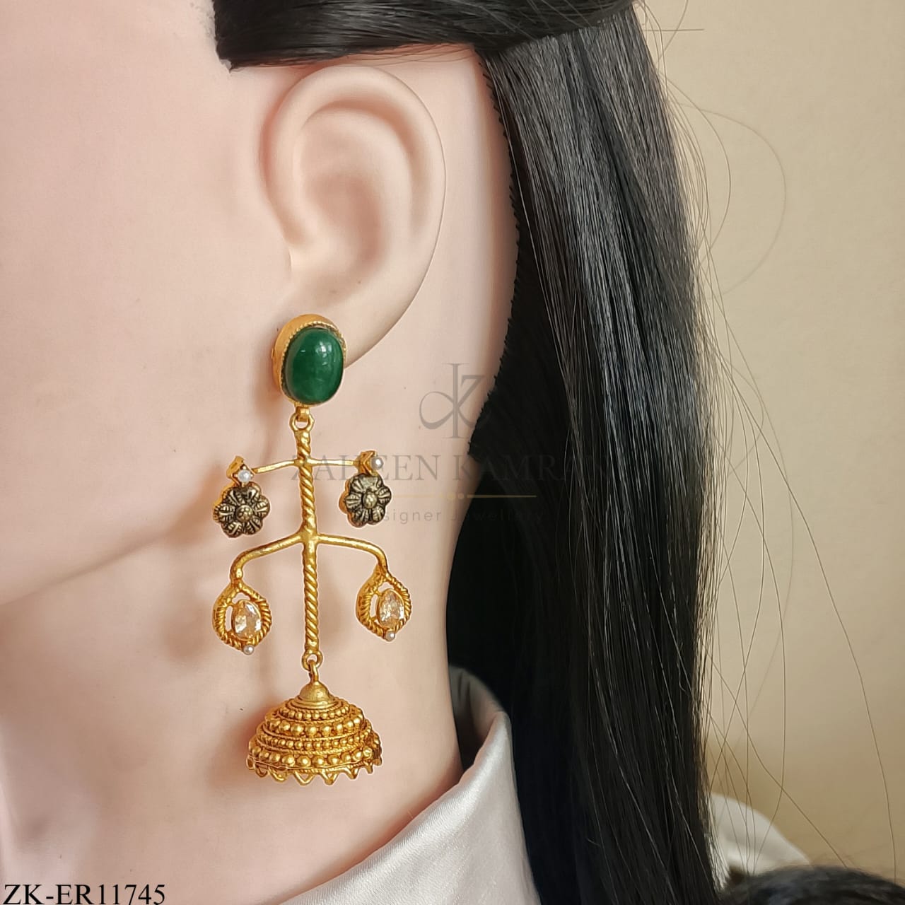 ANTIQUE FLORA EARRINGS