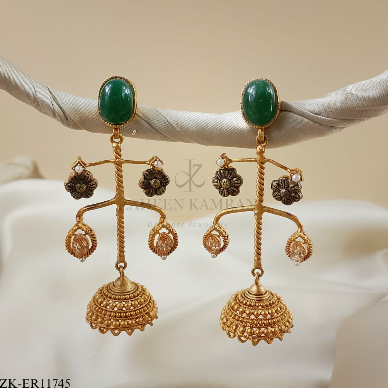 ANTIQUE FLORA EARRINGS