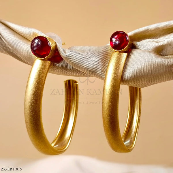 GARNET EARRINGS
