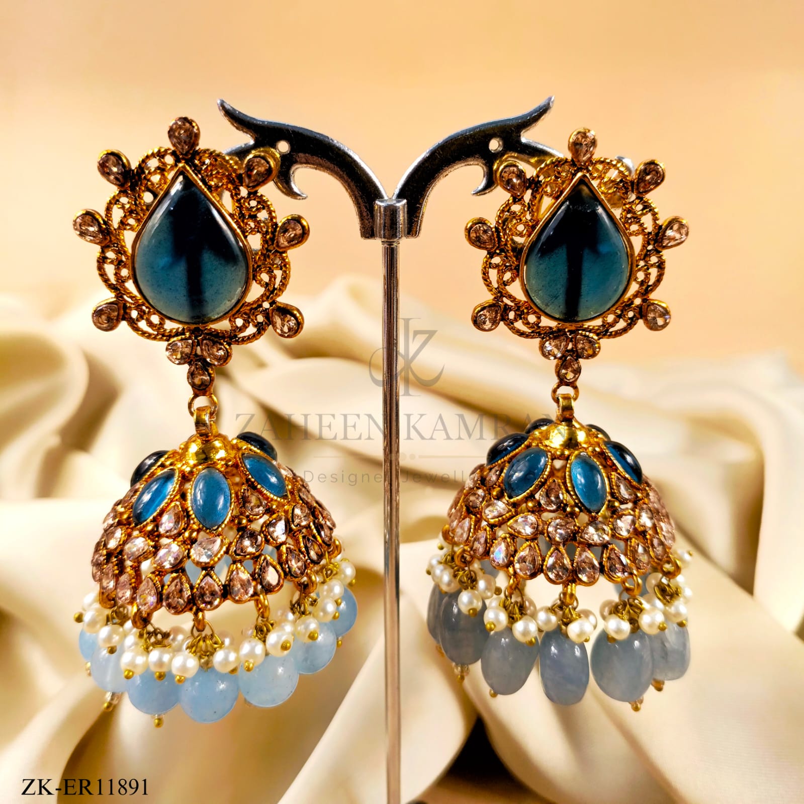 AQUA EARRINGS