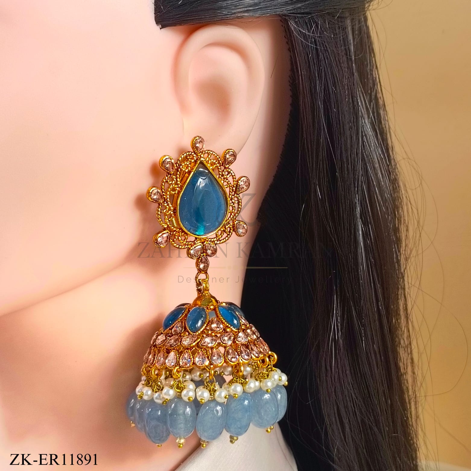 AQUA EARRINGS